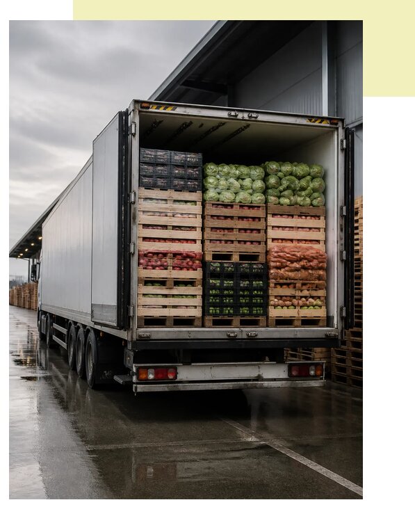Перевозка плодоовощной продукции в Югорск по цене от 5106 р. | Агросервис-Югр